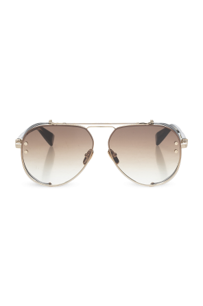 関税送料込★Chloe Alizeスライド Chloé Aly Sunglasses in Gold/gradient mauve | Chloé BE